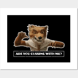 Fantastic Mr Fox - Foxy - Cussing - Weathered Posters and Art